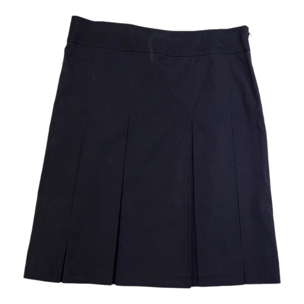 NWT Adrienne Vittadini pleated black skirt size 12